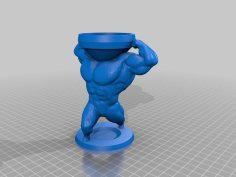 Ultra Swole Planter 3D Printer Model