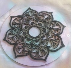 Laser Cut Mandala Frame