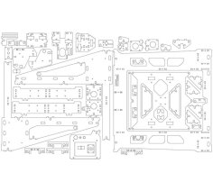 Laser Cut Prusa I3 Steel PRUSsiA (work In Progress)