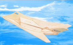 F-117 Nighthawk Stealth Fighter DXF File