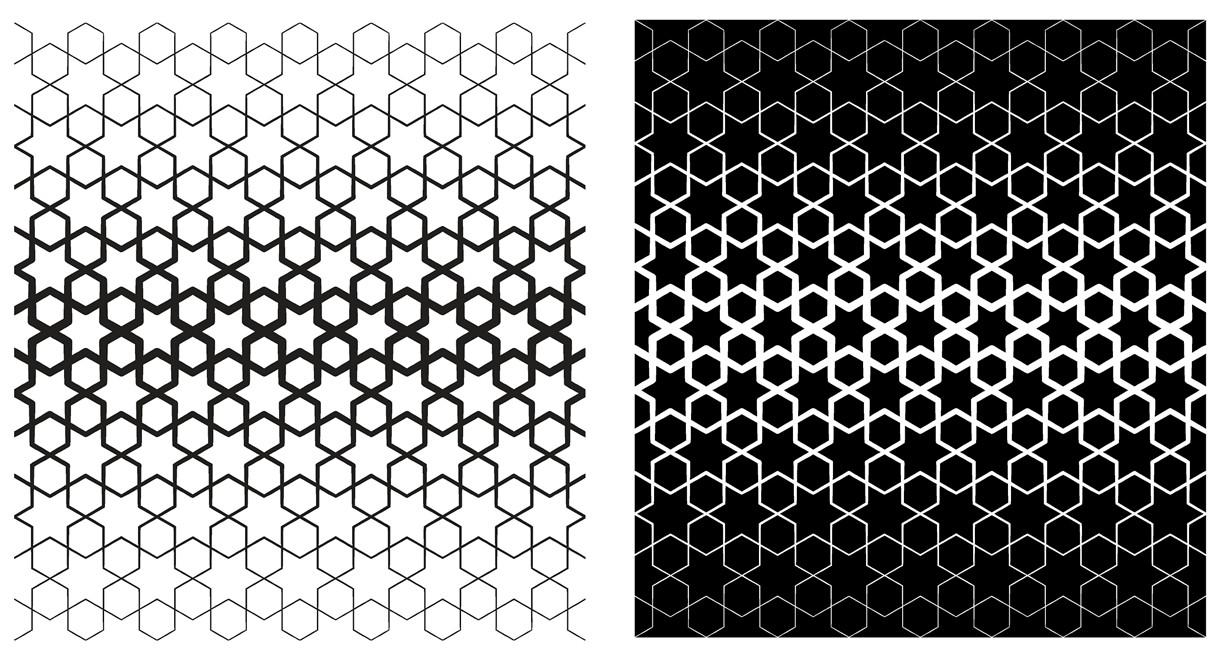 patrón de diseño geométrico abstracto