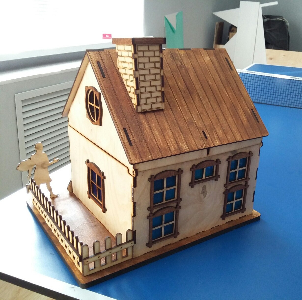 Laser Cut 3D Model House: Precision Crafting and Architectural Innovation