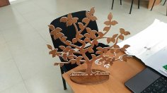 Tree 3D Stand DXF File