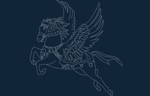 ملف Pegasus dxf
