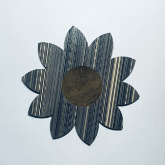 Laser Cut Sunflower Wooden Cutout Unfinished Craft Free Vector