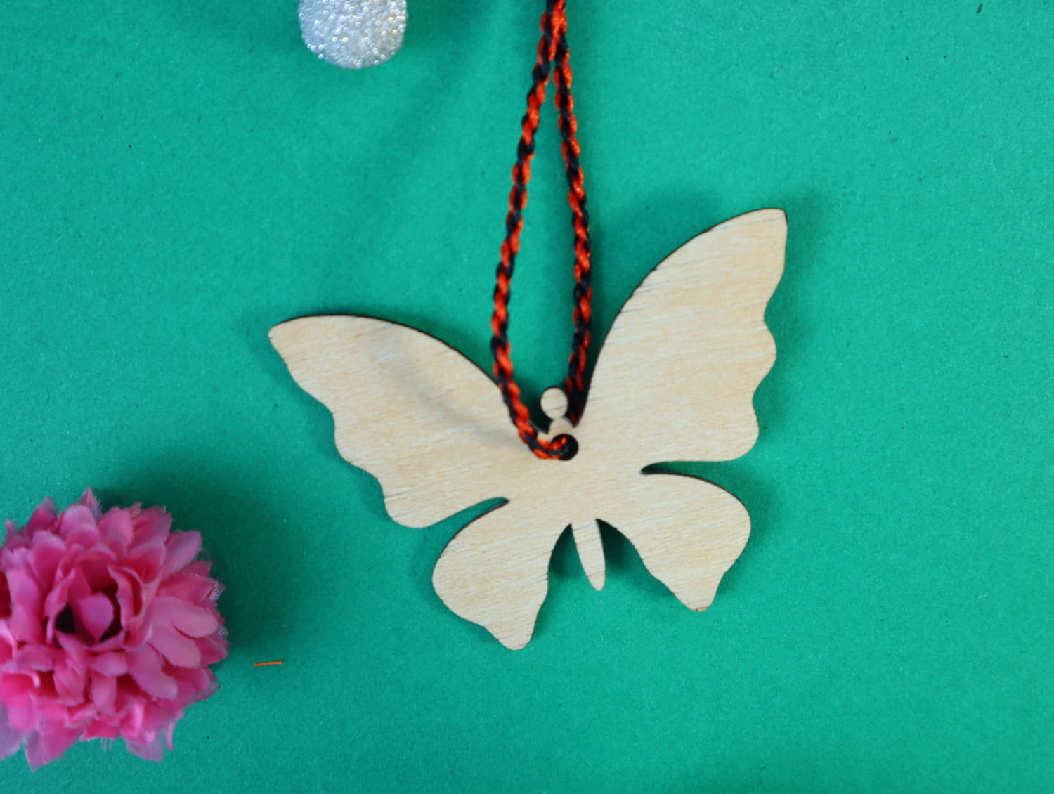 Laser Cut Butterfly Ornament Butterfly Craft Blank Decoration Free Vector