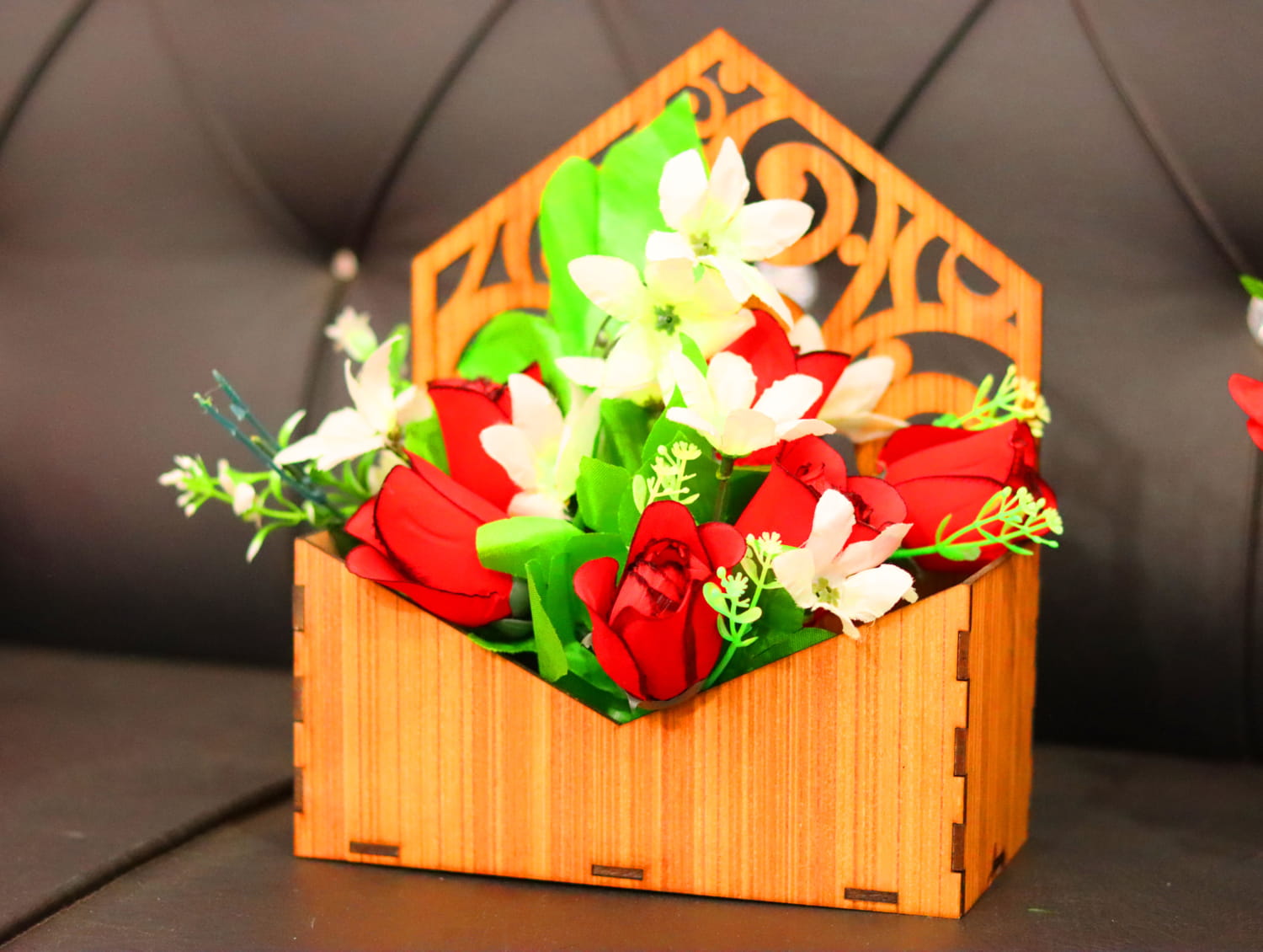 Laser Cut Wood Flower Basket 3mm SVG DXF CDR AI PDF Free Download ...