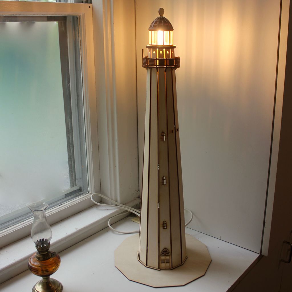 Lazer Kesim Deniz Feneri Lambası