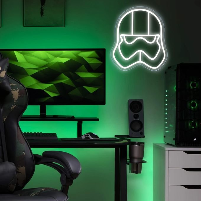 Laser Cut Star Wars Stormtrooper Neon LED Wall Sign
