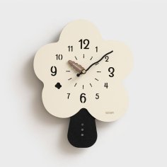Laser Cut Cute Wall Clock Home Decor