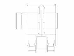 Box Template dxf File