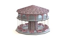 Laser Cut Carousel Toy For Kids