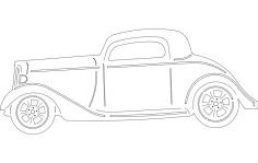 34 Chevy dxf-Datei