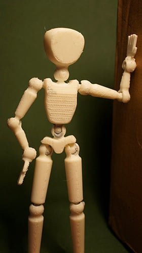 Poseable Mannequin 3D Printer Model Download Free STL File - 3axis.co