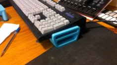 Keyboard/Laptop Riser 3D Printer Model