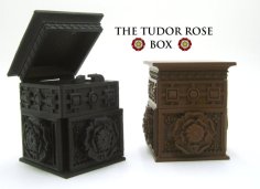 The Tudor Rose Box (with Secret Lock) 3D Printer Model