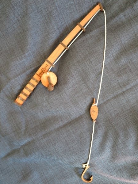 Laser Cut Fishing Rod with Reel