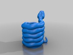 Snake Cup 3D Printer Model