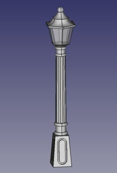 Model Streetlamp For H0 – 1:87 3D Printer Model