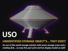 USO : Unidentified Storage Object 3D Printer Model