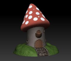 Mushroom House 3D Printer Model