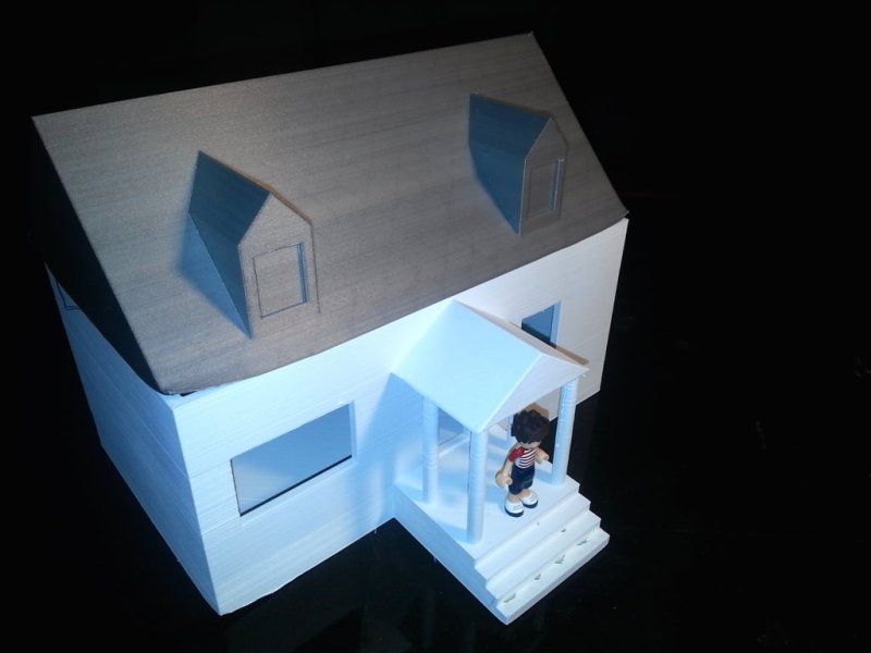 Doll House 3D Printer Model Download Free STL File - 3axis.co