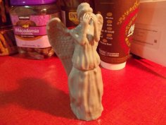 Weeping Angel Redux (Tree Topper) 3D Printer Model