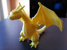 Charizard With Solid Support! 3D Printer Model