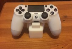 PlayStation 4 (PS4) Controller Stand 3D Printer Model