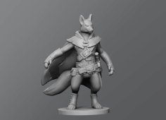 Fox Thief 3D Printer Model