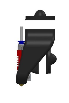 CR-10 – Ender-2 Hotend And Filament Cooling System 3D Printer Model