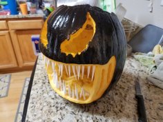 Halloween Pumpkin Fang 3D Printer Model