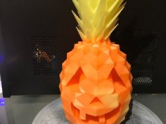 Pineapple Jack-o-lantern 3D Printer Model