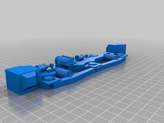 ZC/MKA Bogie Sideframe 3D Printer Model