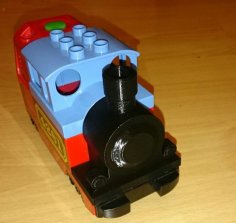 Lego Duplo Steam Train Front Piece Replacement 3D Printer Model