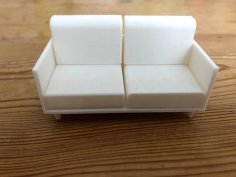 Sofa For Doll House 3D Printer Model