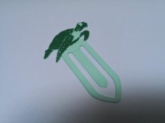 Turtle Bookmark 3D Printer Model