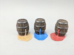 28mm Leaking Barrel 3D Printer Model