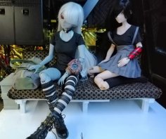 1/3 Scale Sofa For BJD Dolls 3D Printer Model