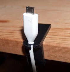 Ikea Ivar Shelf Cable Clip 3D Printer Model