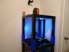 Lack Table Leg Extension 3D Printer Model