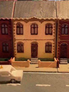 Urban Building 10 – Town House (z-scale) 3D Printer Model