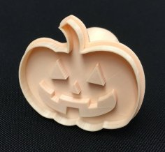 Pumpkin Play Dough Stamp 3D Printer Model