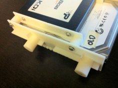 Hard Drive / SSD Brackets For 2.5, 3.5, 5.25 Mounts Simplified 3D Printer Model