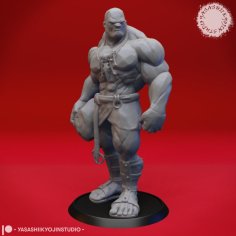 Stone Giant – Tabletop MIniature 3D Printer Model