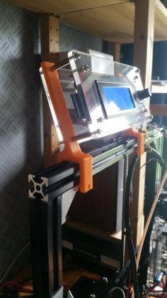 Tevo Tarantula Display Clamps / LCD Bracket 3D Printer Model