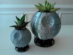 Death Star Planter 3D Printer Model