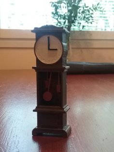 The Grandfather Clock On The Dollhouse 3D Printer Model