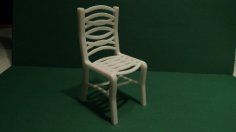 Garden Chair 3D Printer Model