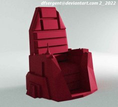 Terrordrome Chairs 3D Printer Model